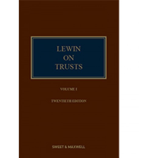 Lewin on Trusts 20th ed